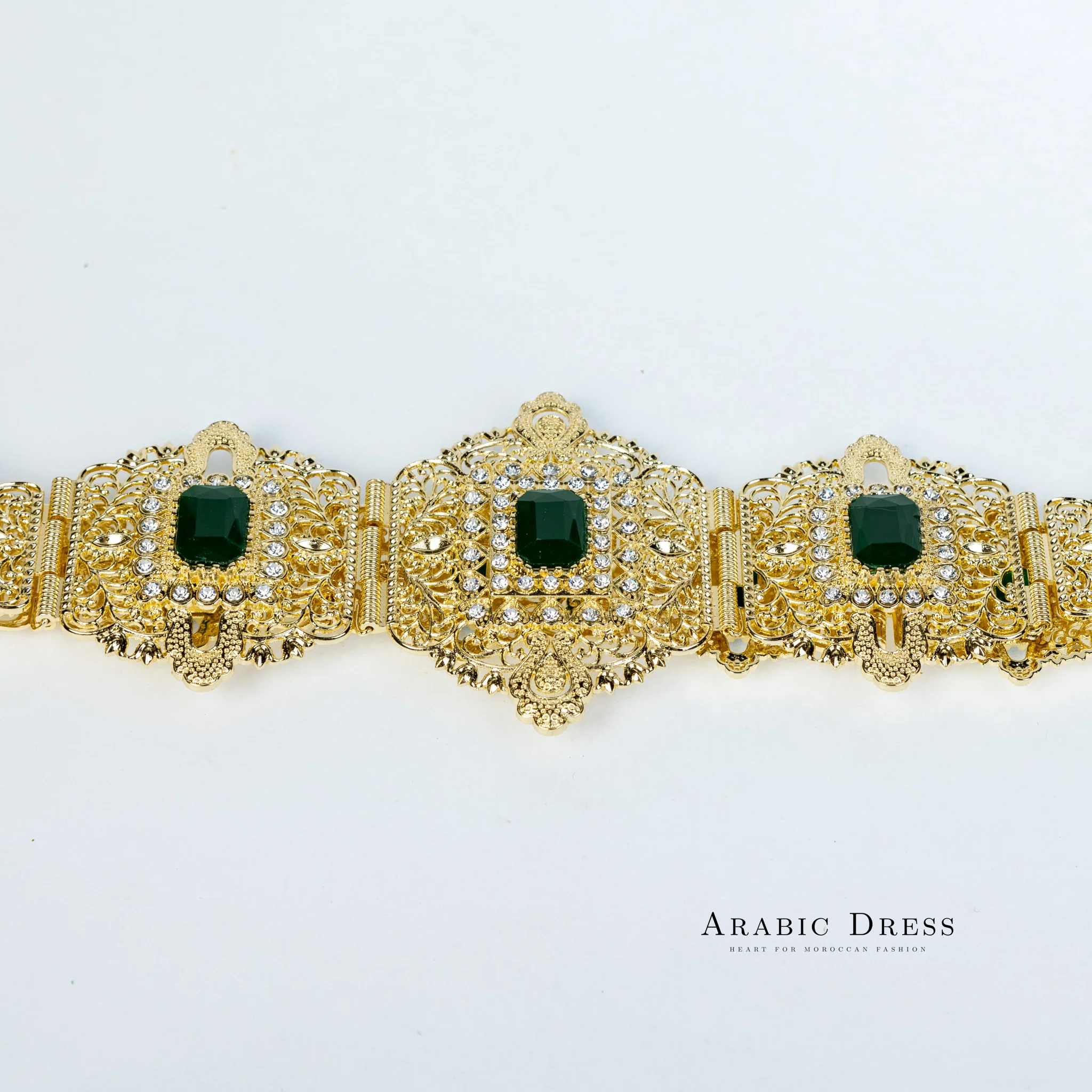Mihi Gold/Darkgreen Belt - Image 3
