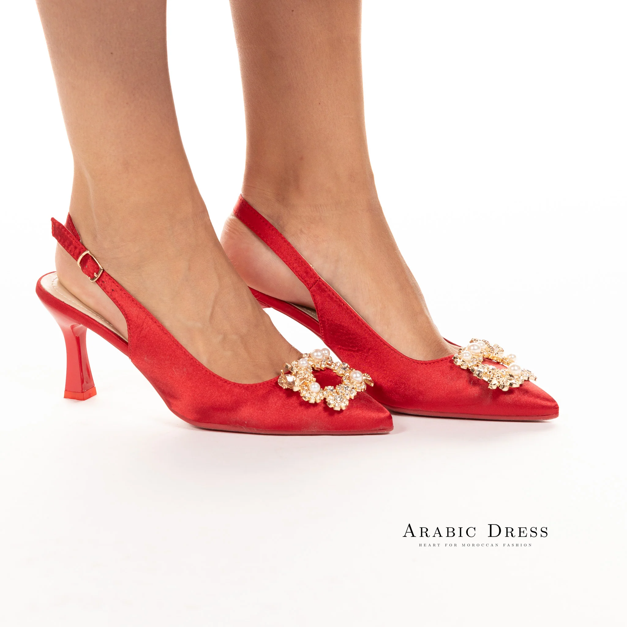 Neyla Heels Red - Image 6