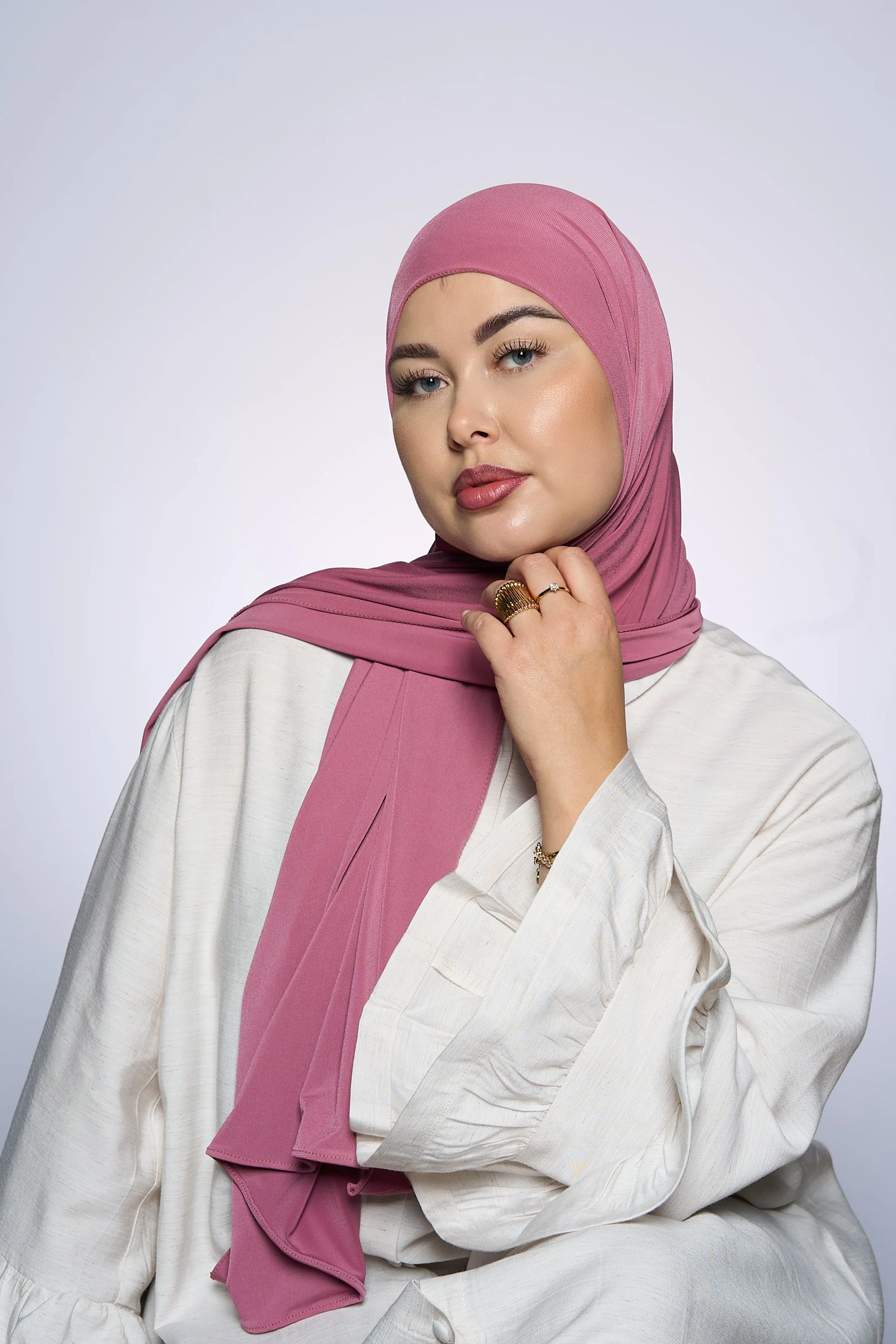 Premium Jersey Hijab Fin - Candy - Image 3