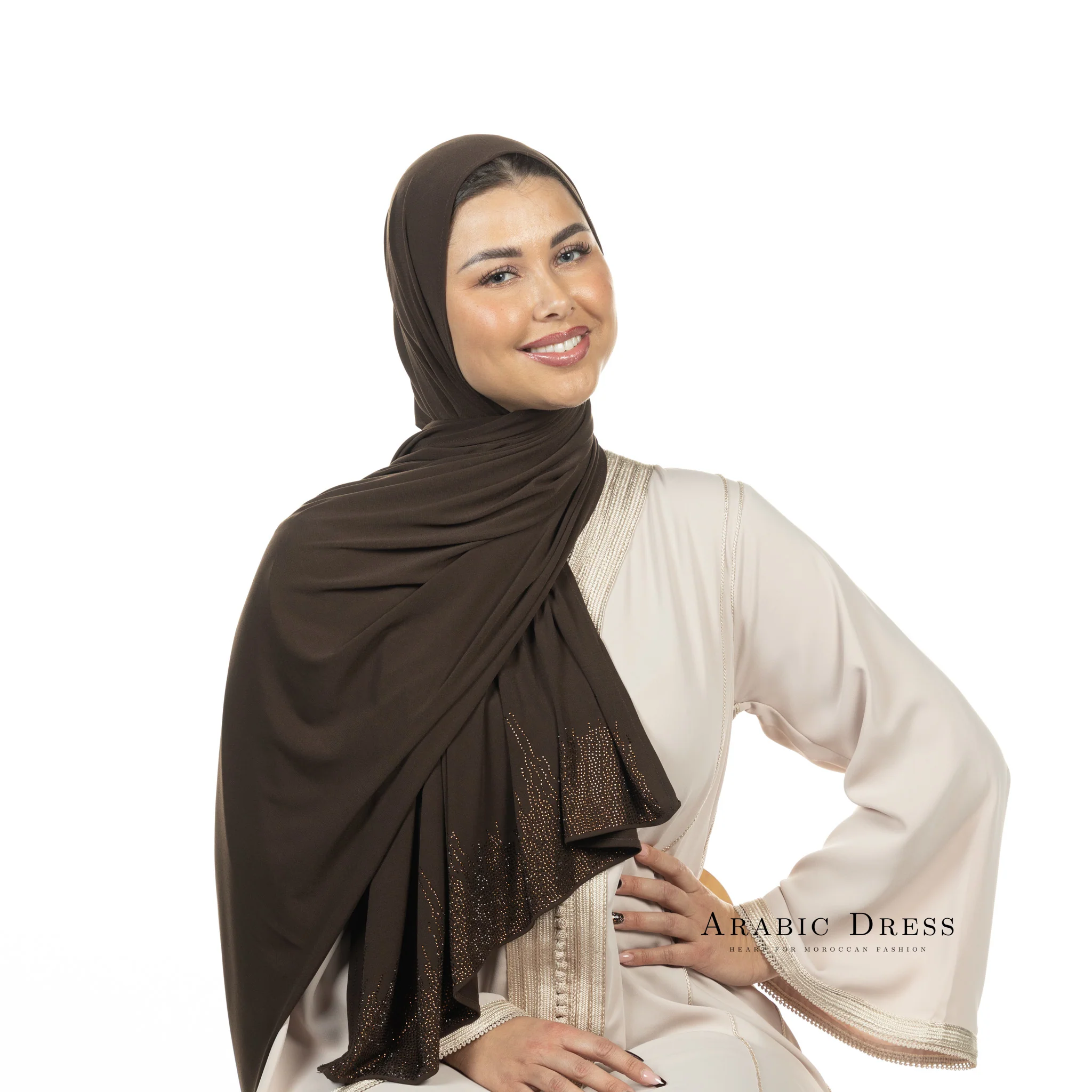 PREMIUM JERSEY HIJAB LIA - OLD BURGUNDY - Image 4