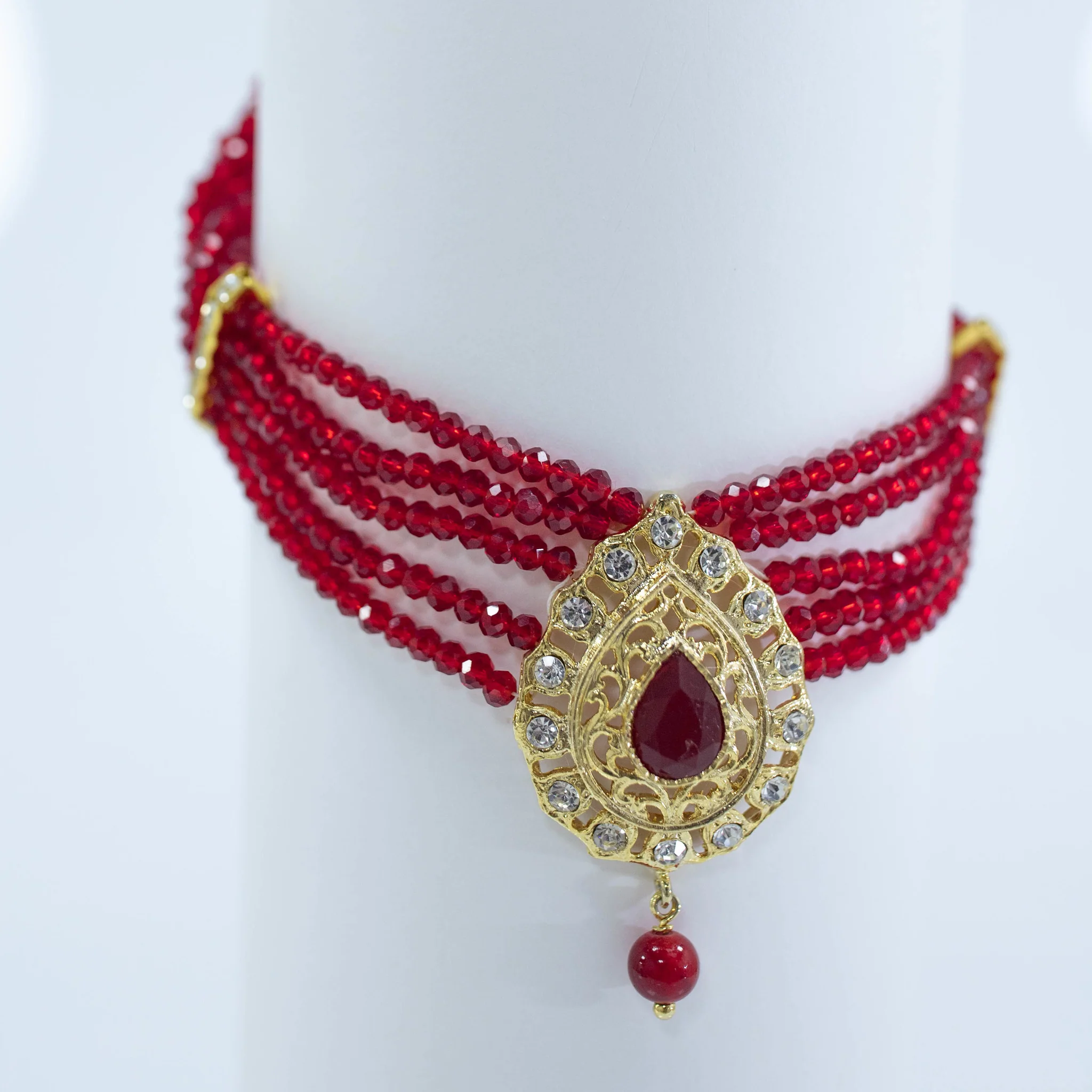 RED NECKLACE AMSA - Image 2