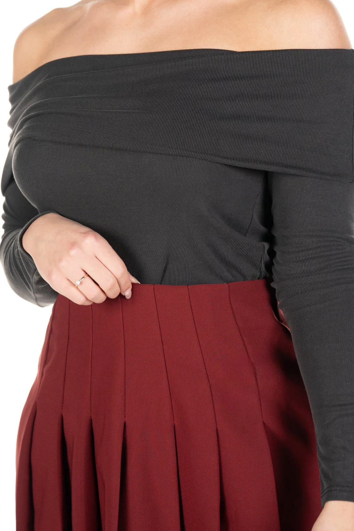 Skirt Rho Bordeaux - Image 3
