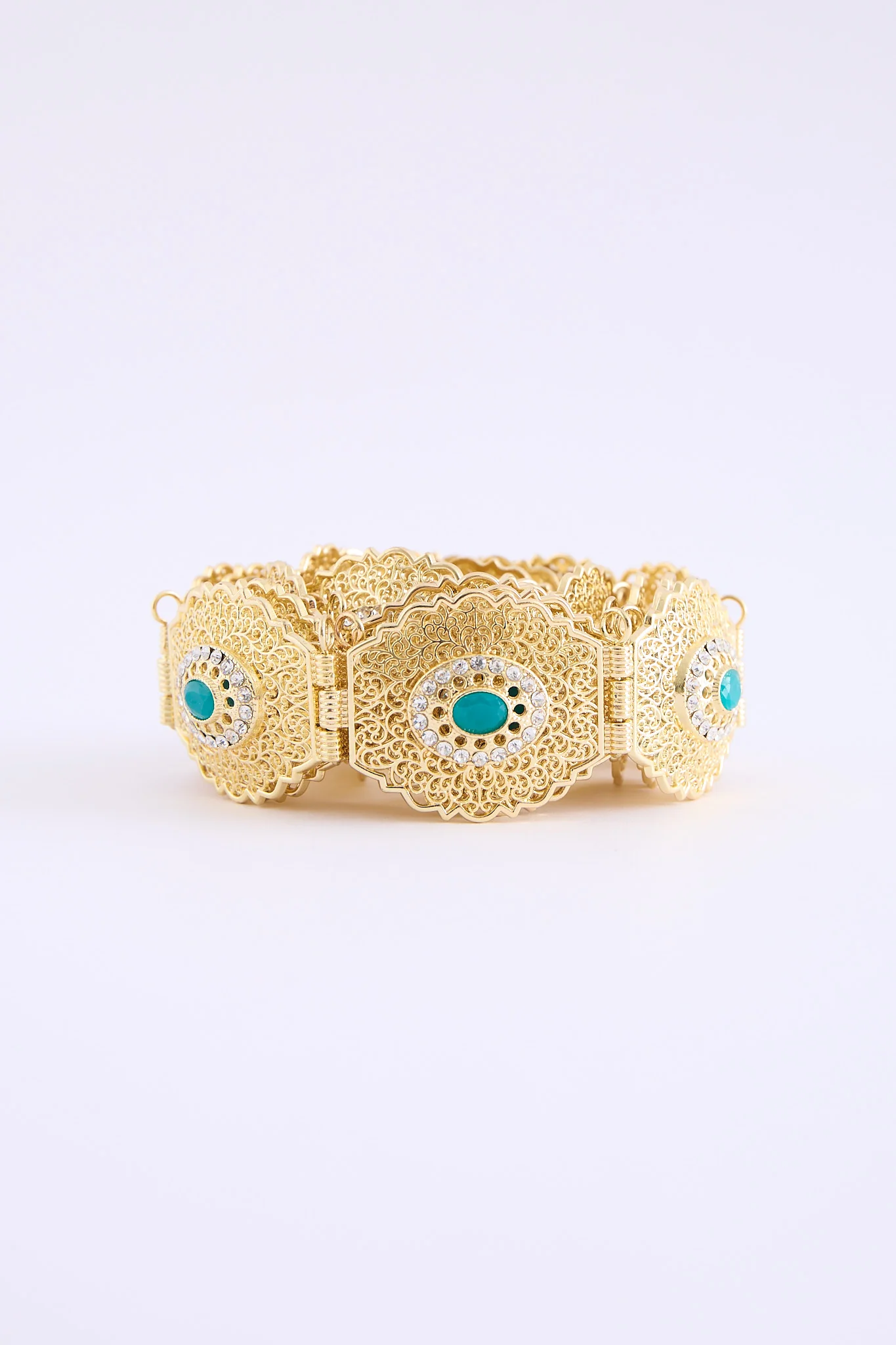 Suji Gold Teal - Image 2