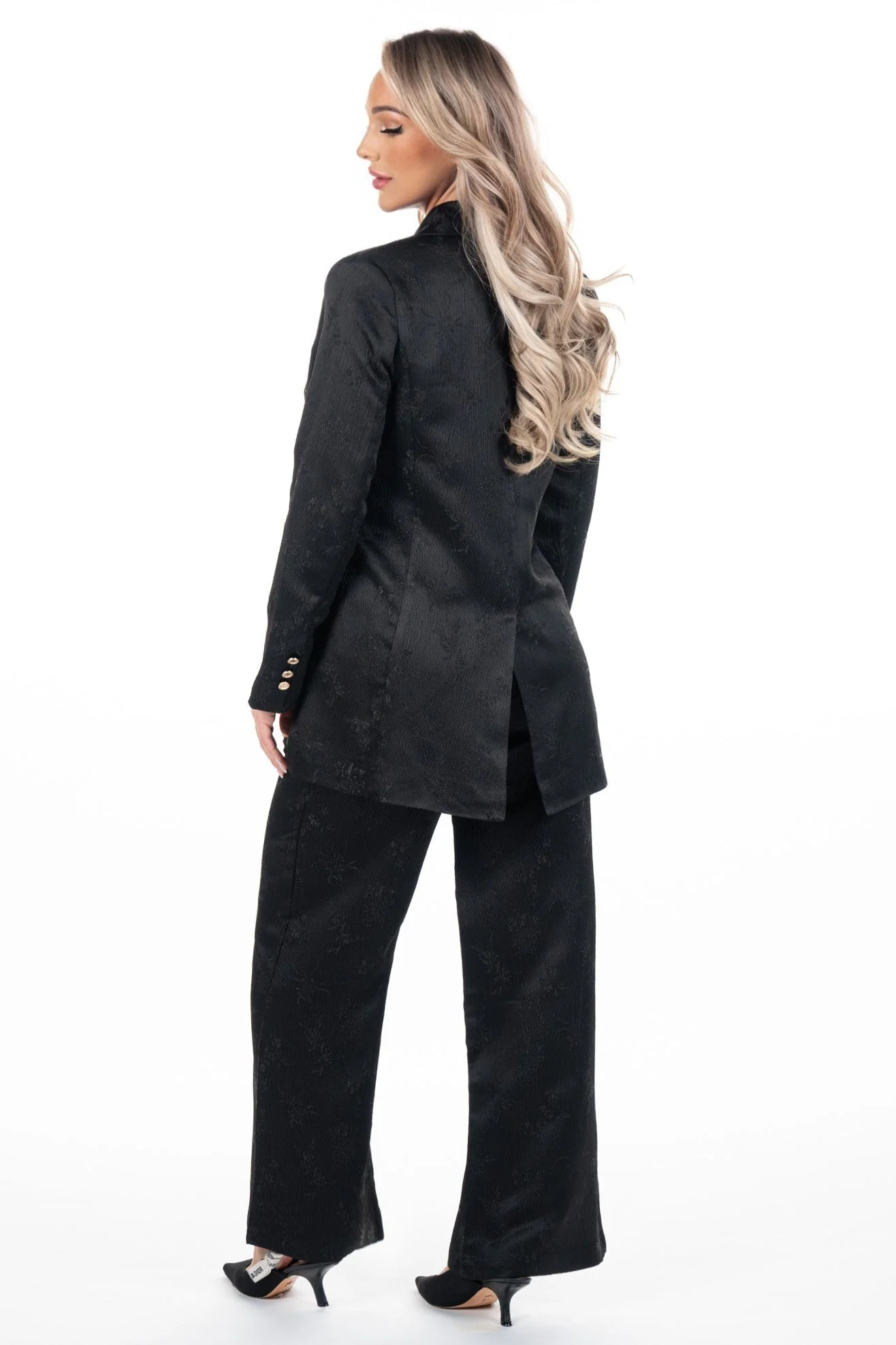 Trouser Suit Chloe Black - Image 4