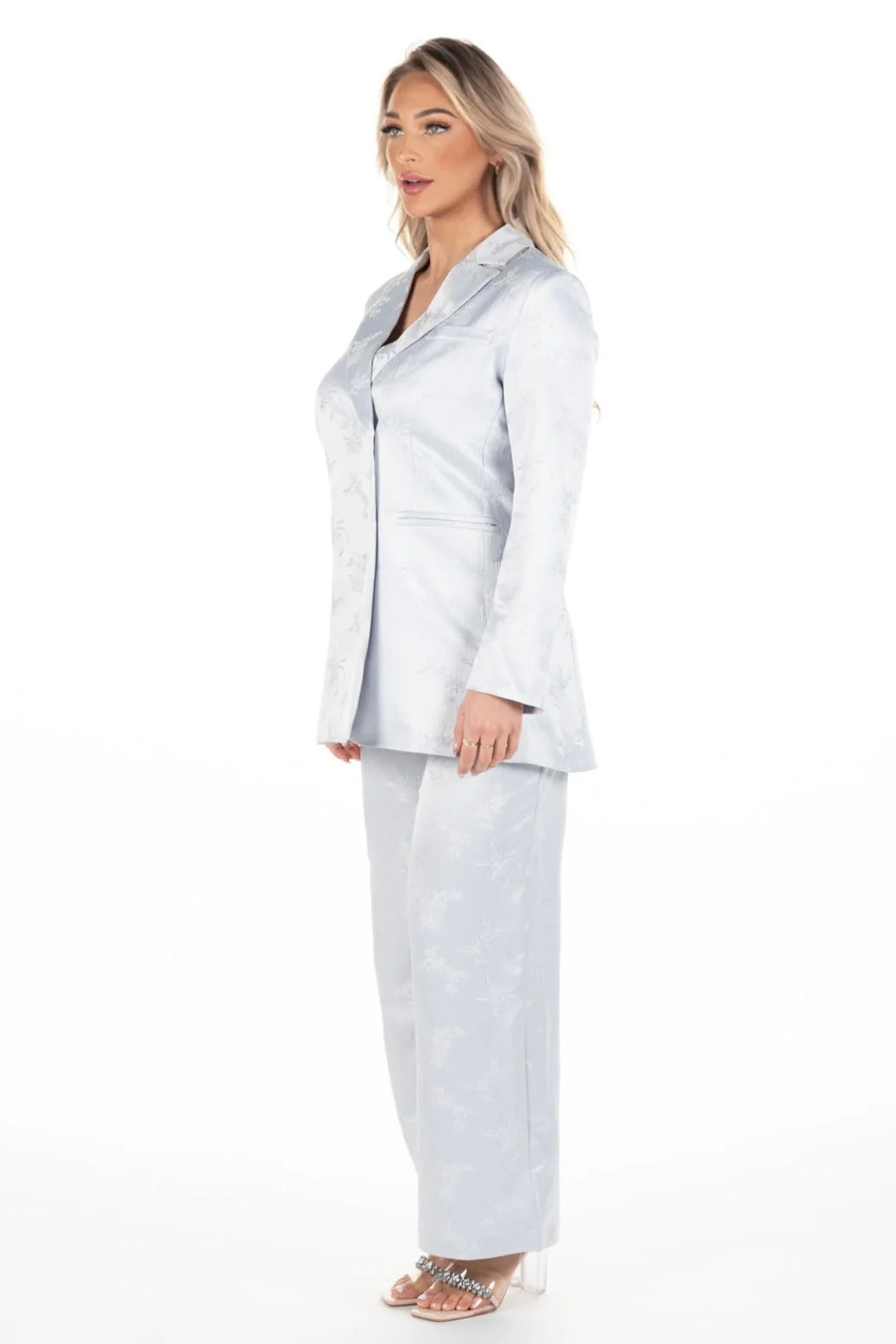 Trouser Suit Chloe Grey - Image 4