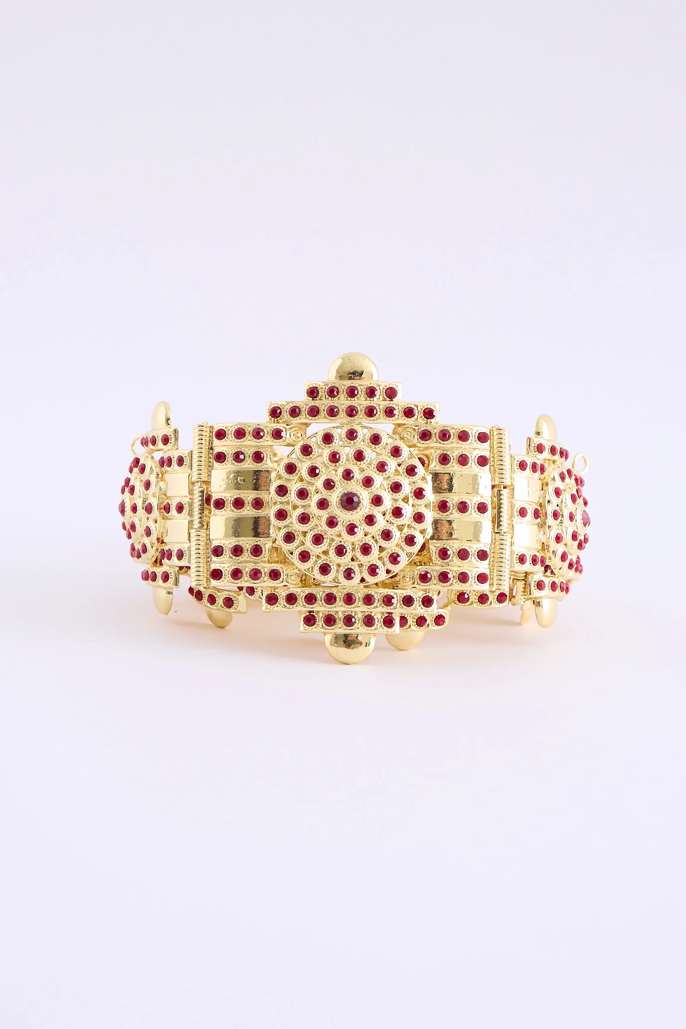 YENA GOLD/BORDEAUX - Image 2
