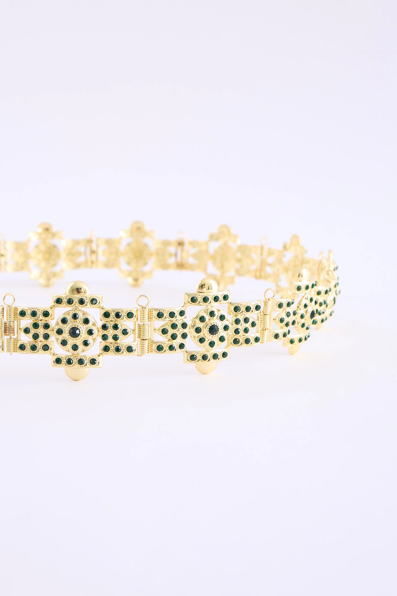 YENA GOLD/DARKGREEN