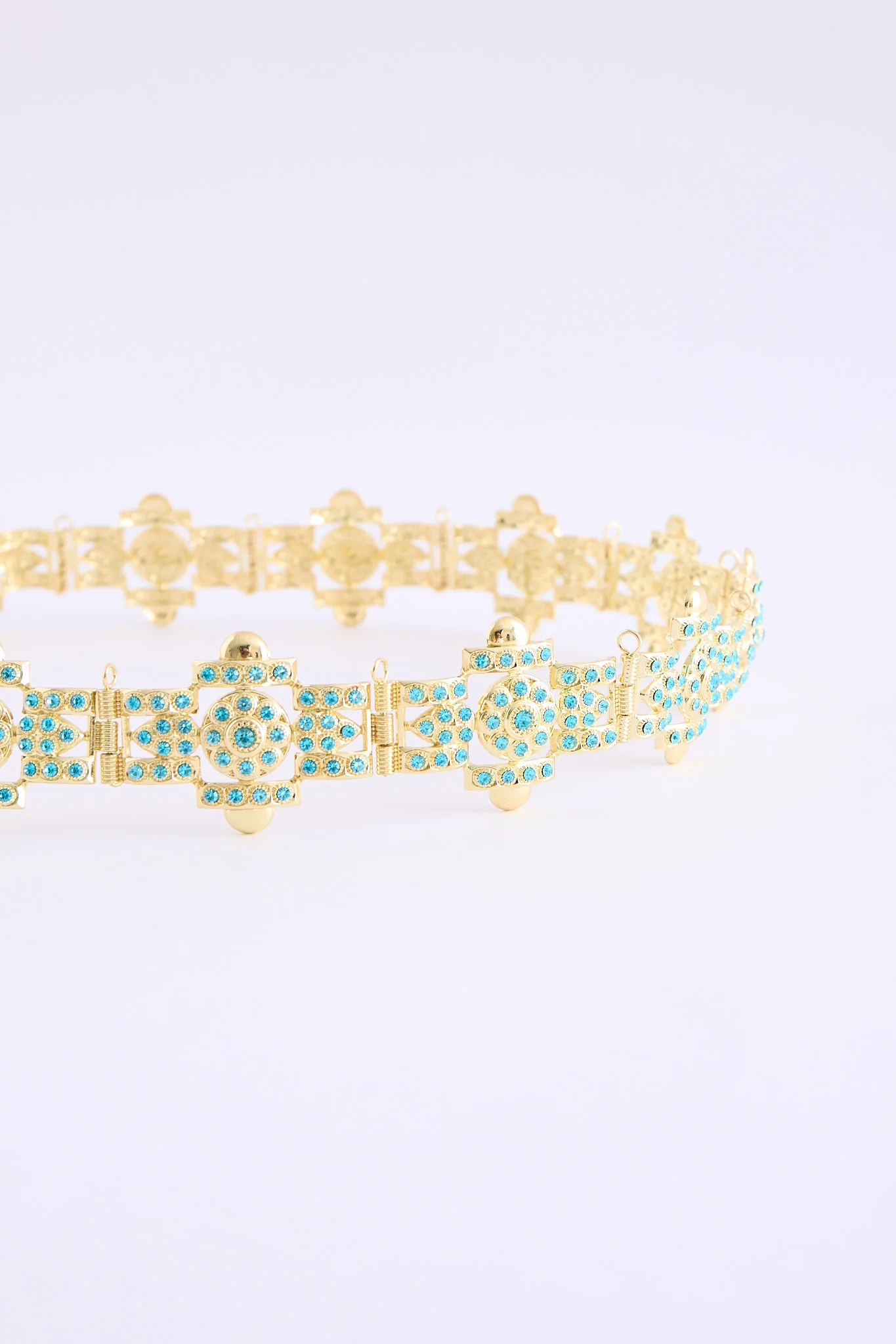 YENA GOLD/TURQUOISE