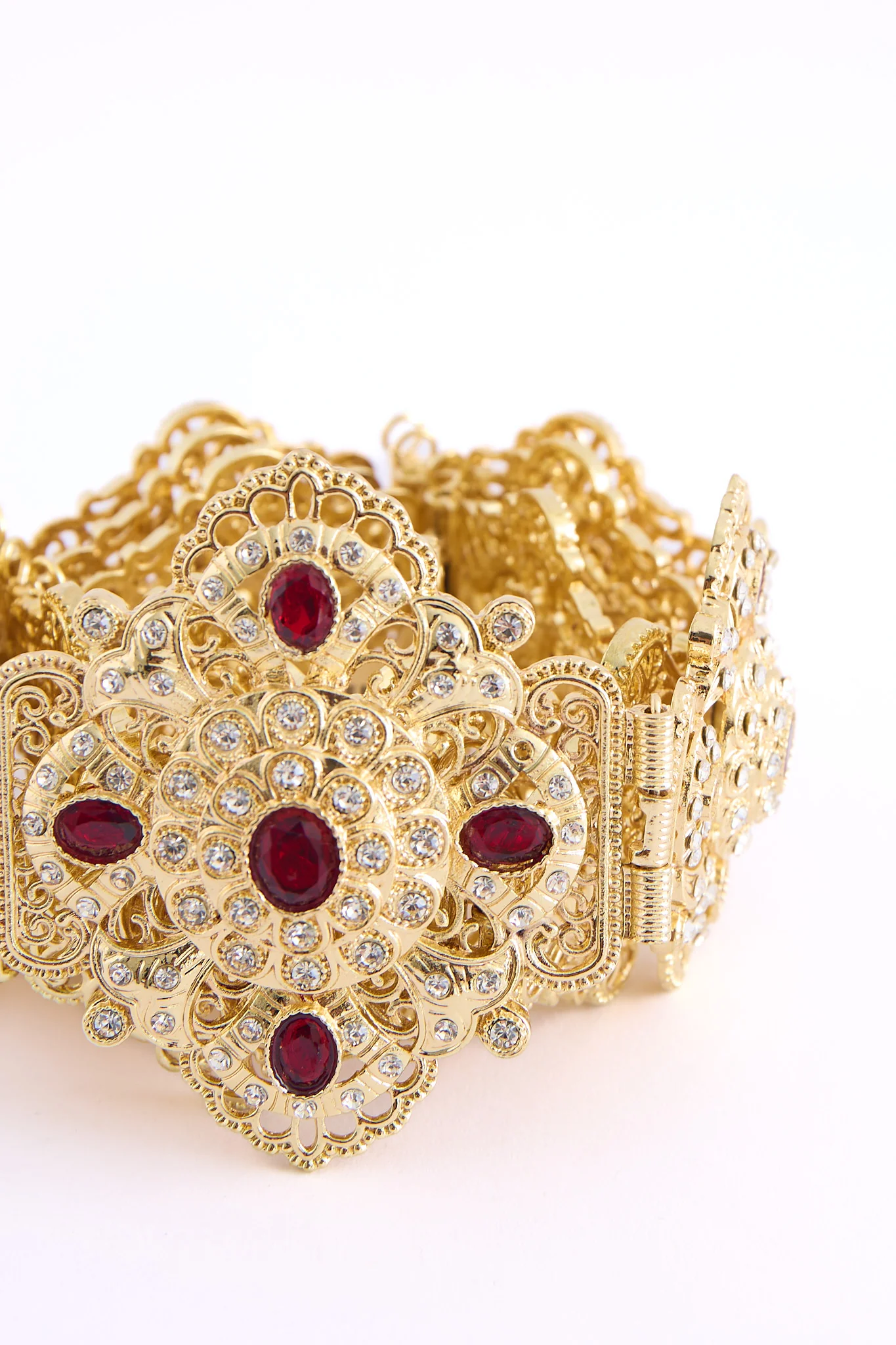 Yon Gold/Bordeaux Belt - Image 2