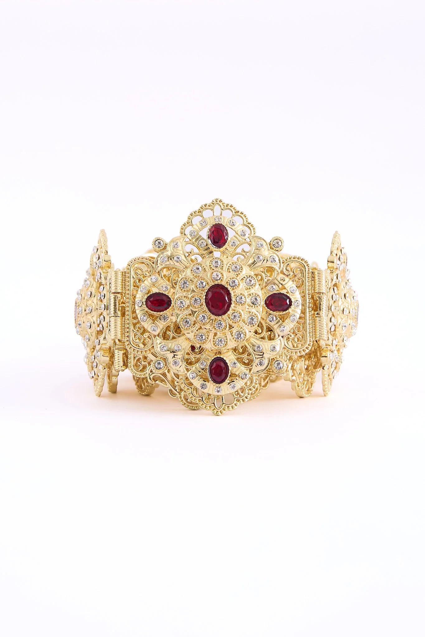 Yon Gold/Bordeaux Belt - Image 4