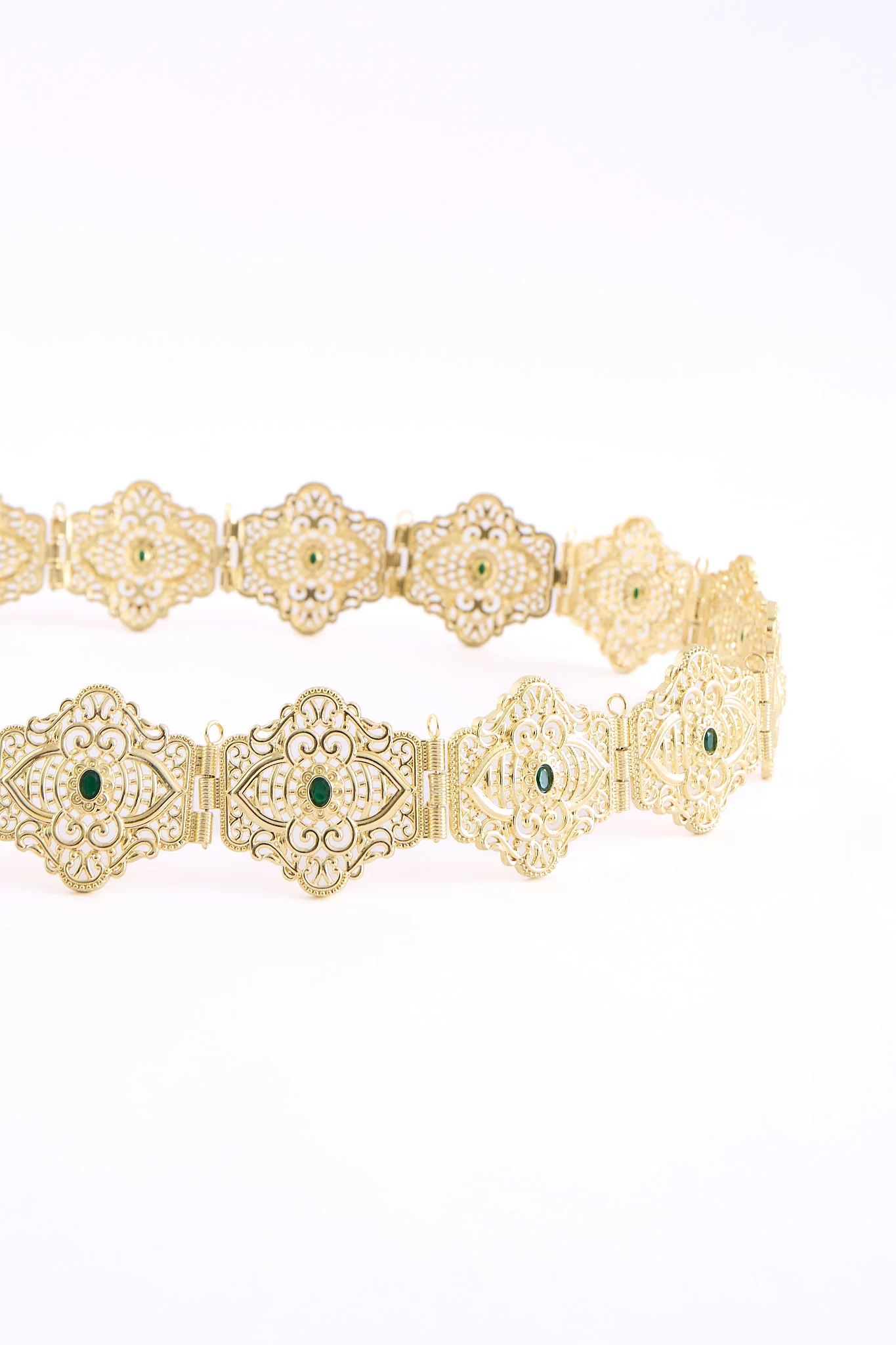 Yon Gold/Darkgreen Belt