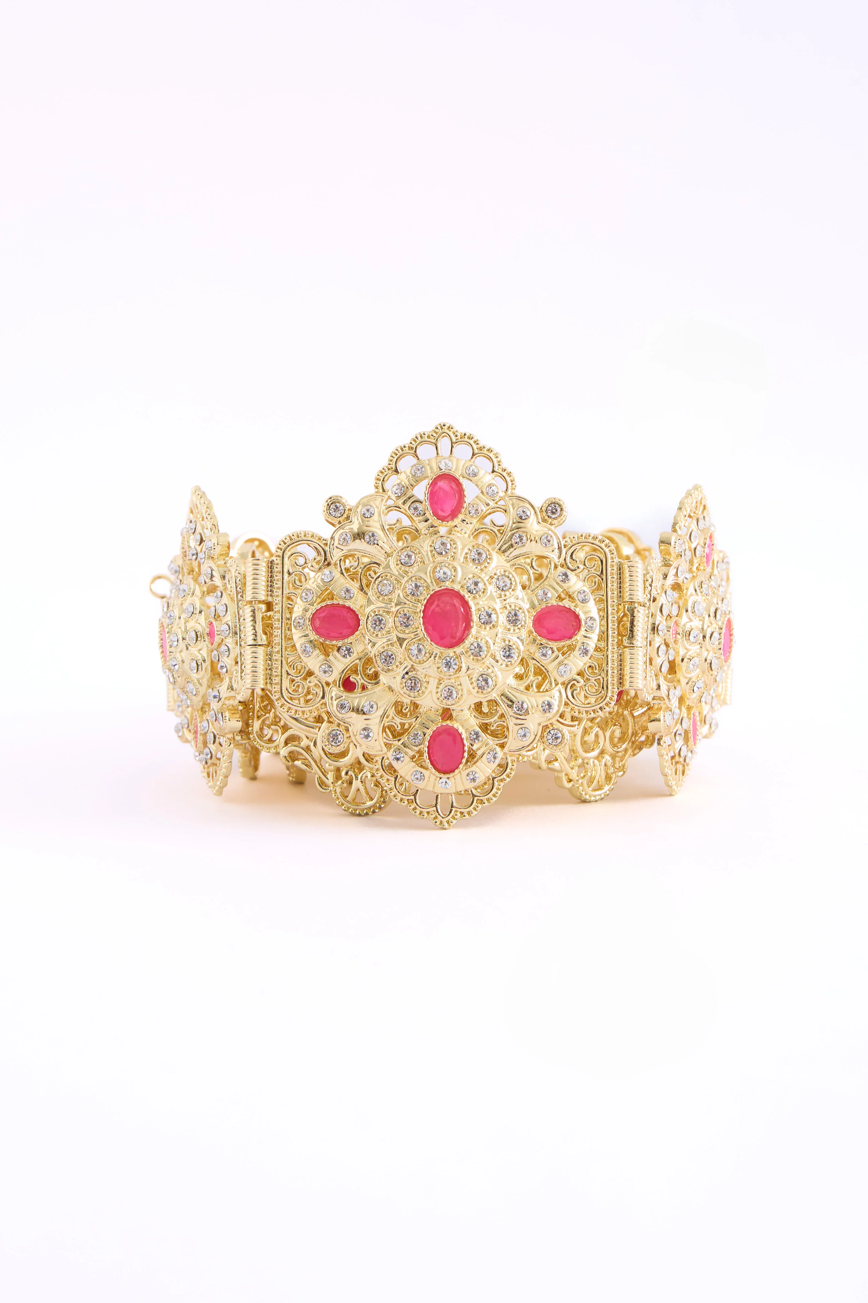 Yon Gold/Fuchsia Belt - Image 2