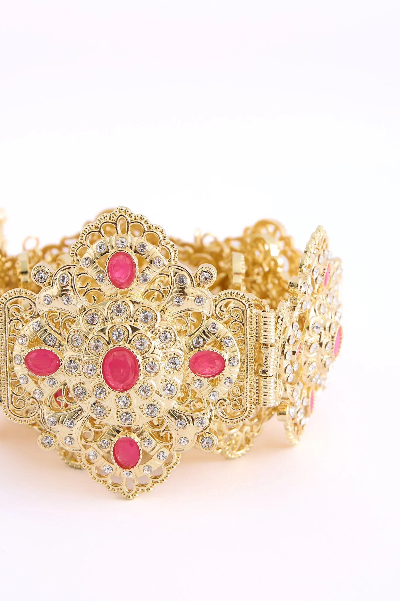 Yon Gold/Fuchsia Belt - Image 3