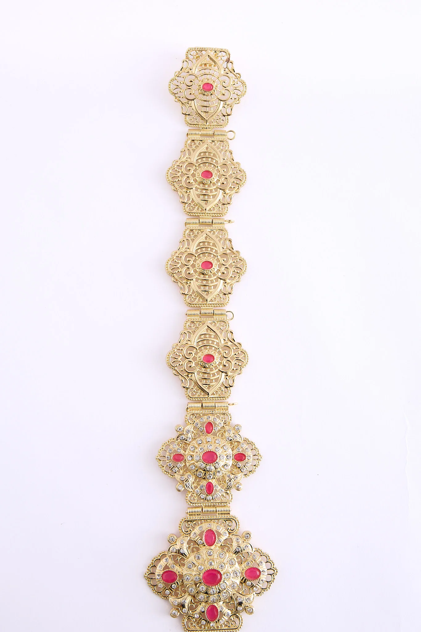 Yon Gold/Fuchsia Belt - Image 4