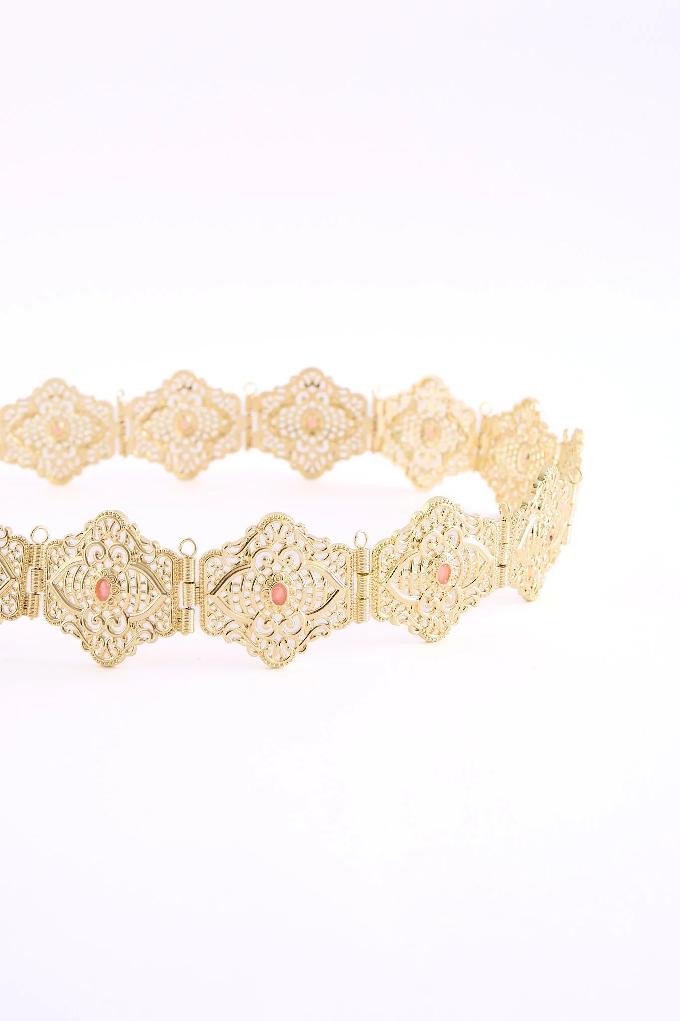 Yon Gold/Pink Belt