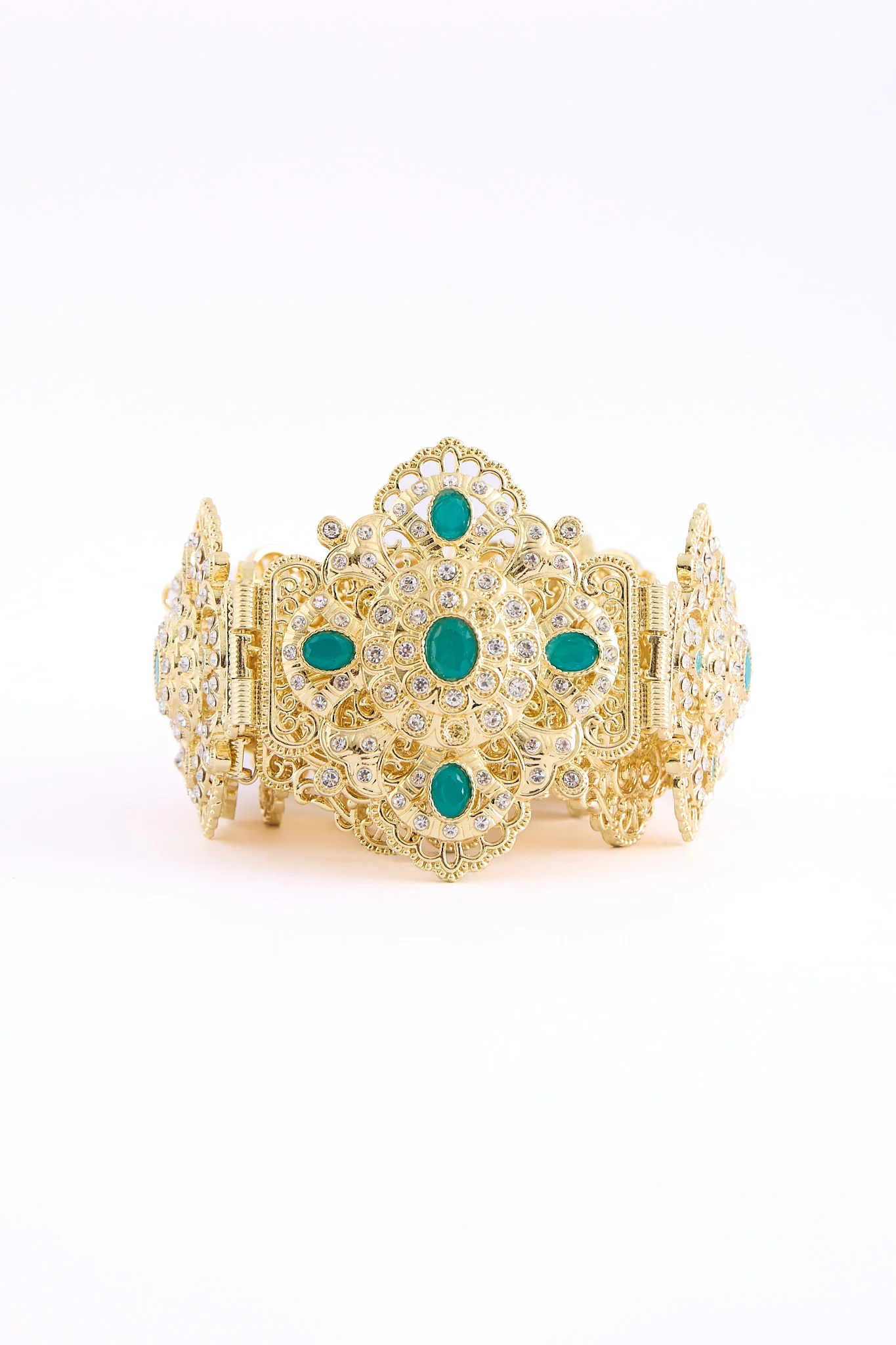 Yon Gold/Teal Belt - Image 2