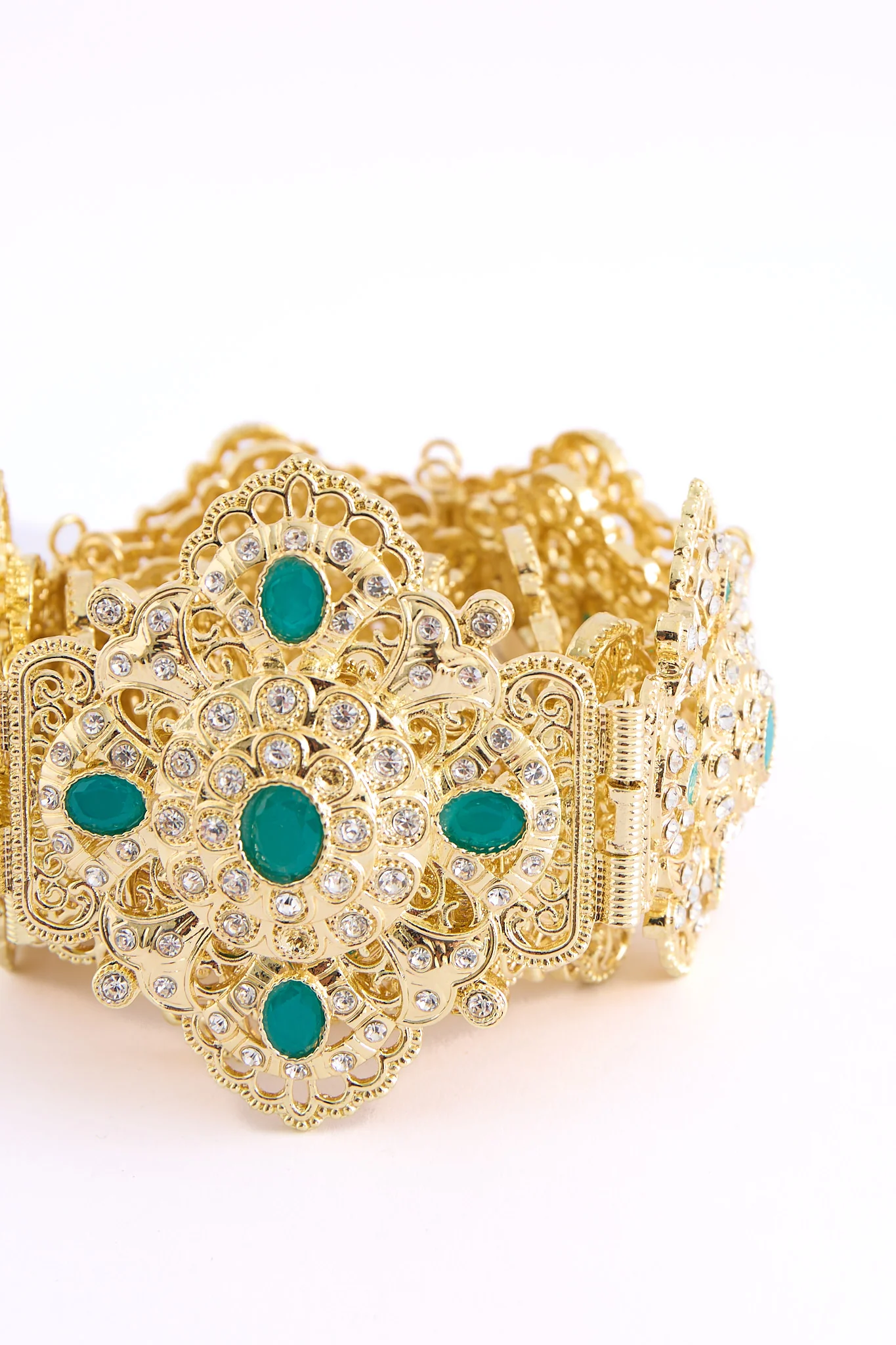 Yon Gold/Teal Belt - Image 3