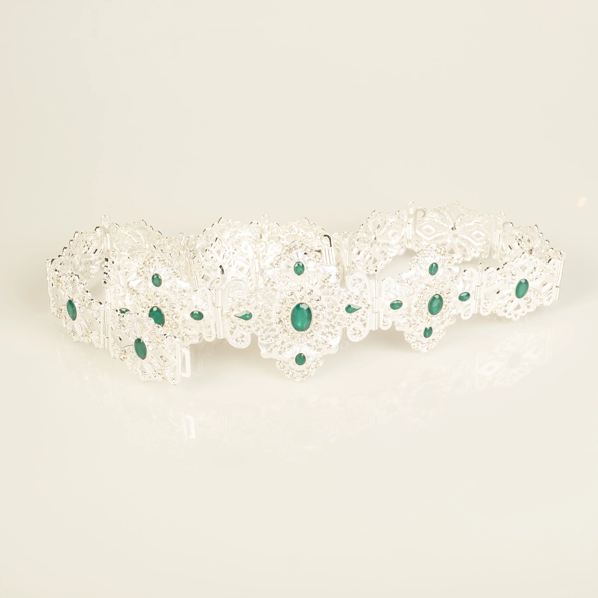 Zen  Silver / Green Belt
