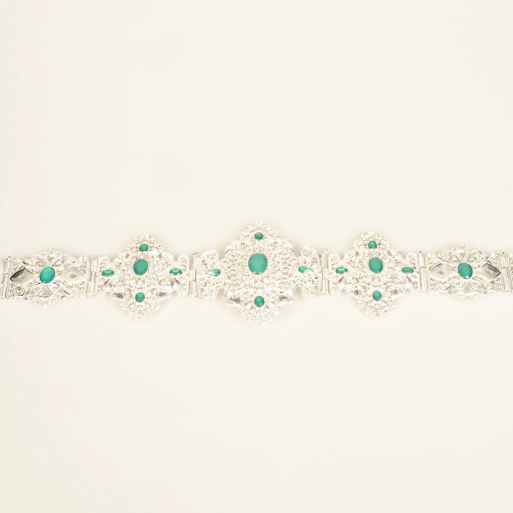Zen  Silver / Mintgreen Belt - Image 2